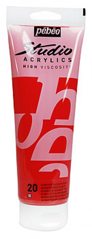 Quinacridone scarlet 20 - Studio Acrylic