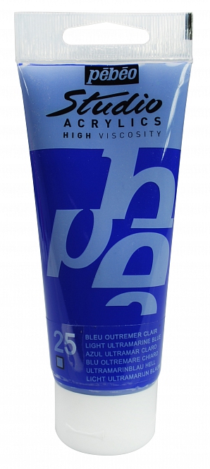 Light ultramarine blue 25 - Studio Acrylic