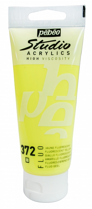 Fluorescent Yellow 372 - Studio Acrylic