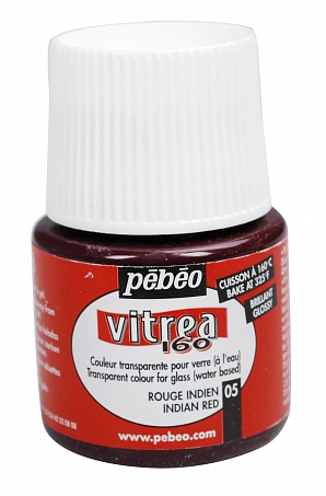 Vitrea 160 lesklé odstíny 45 ml Indian red 05