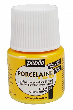 Porcelaine 150 - 45 ml 01 Citrine yellow