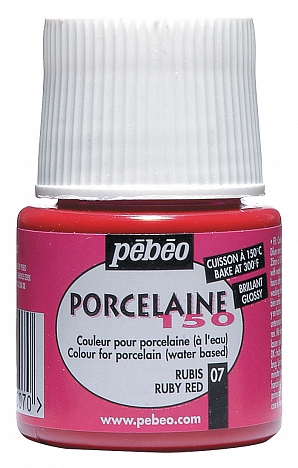 Porcelaine 150 - 45 ml 07 Ruby red