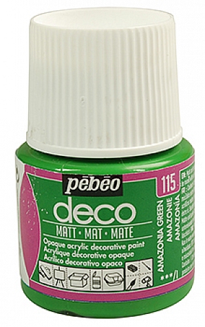 Akrylové barvy DECO- matné 45 ml. 115 Amazonia