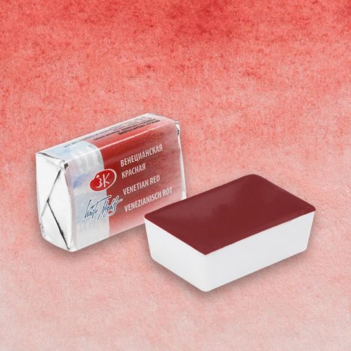 Akvarelová barva White Nights Venetian Red - odstín Benátská červená 357 - objem 2.5ml - Nevskaya Palitra St. Petersburg
