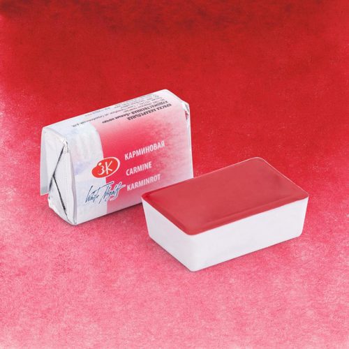 Akvarelová barva White Nights Carmine - odstín karmínová červená 319 - objem 2.5ml - Nevskaya Palitra St. Petersburg
