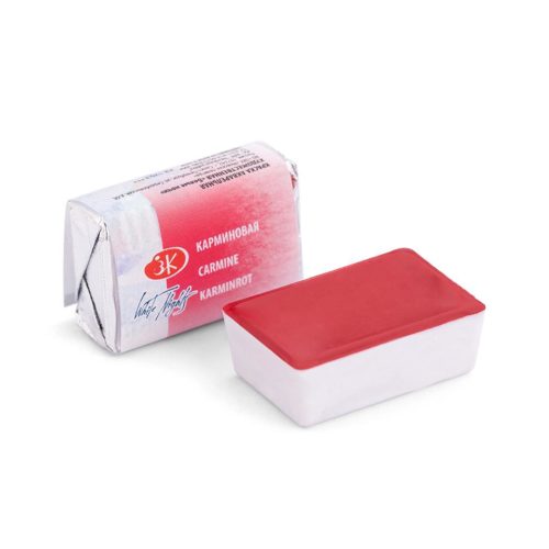 Akvarelová barva White Nights Carmine - odstín karmínová červená 319 - objem 2.5ml - Nevskaya Palitra St. Petersburg - Image 2