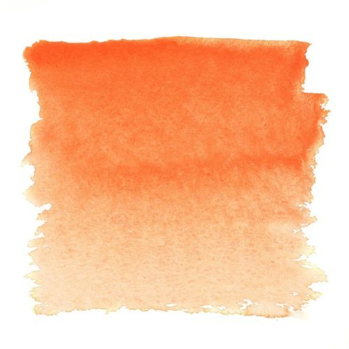 Akvarelová barva White Nights Cadmium orange- odstín kadmium oranžová - 304 - objem 2.5ml - Nevskaya Palitra St. Petersburg - Image 3
