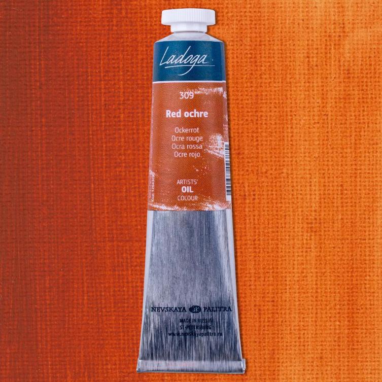 Ladoga - olejové barvy 309 Red Ochre 46 ml