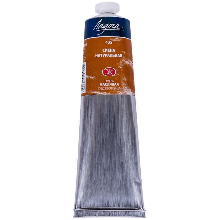 Ladoga - olejové barvy 405 Raw Sienna 120 ml