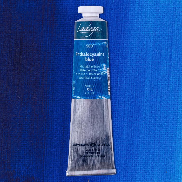 Ladoga - olejové barvy 500 Phthalocyanine Blue 120 ml - Image 2
