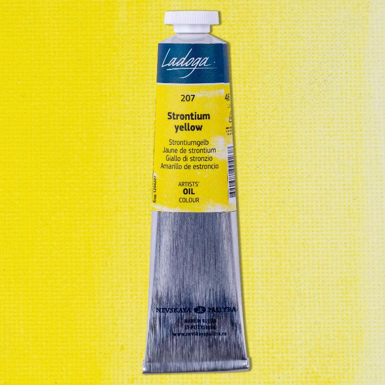 Ladoga - olejové barvy 207 Strontium Yellow 46 ml
