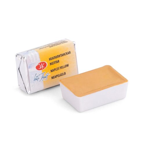 Akvarelová barva White Nights Naples yellow - odstín žlutá - 209 objem 2.5ml - Nevskaya Palitra St. Petersburg - Image 2