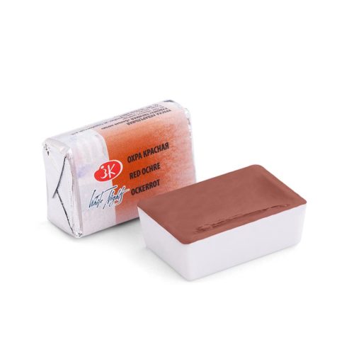 Akvarelová barva White Nights Red ochre - odstín okrově červená - 309 - objem 2.5ml - Nevskaya Palitra St. Petersburg - Image 2