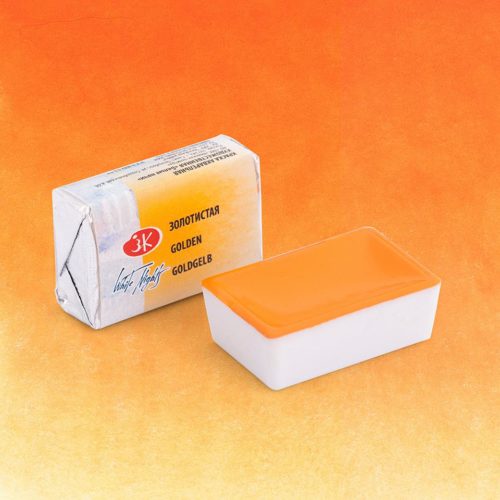 Akvarelová barva White Nights Golden - odstín zlatá - 216 objem 2.5ml - Nevskaya Palitra St. Petersburg