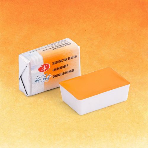 Akvarelová barva White Nights Golden deep - odstín zlatá - 217 objem 2.5ml - Nevskaya Palitra St. Petersburg