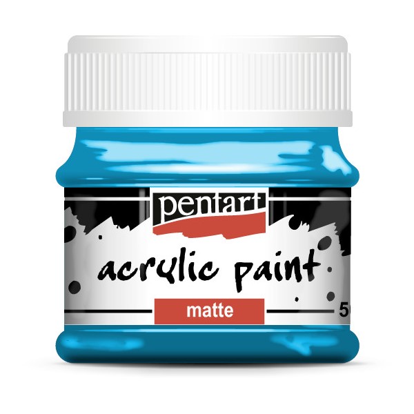 Akrylová barva light blue 50ml. - Pentart