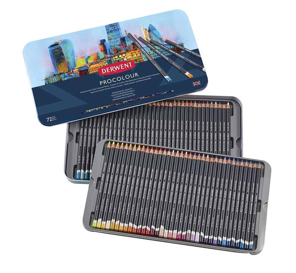 PROCOLOUR - umělecké pastelky, 72ks