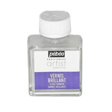 Lesklý malířský lak pro akrylové barvy
