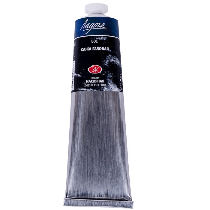 Lamp Black 801 - Ladoga - olejová barva 120 ml