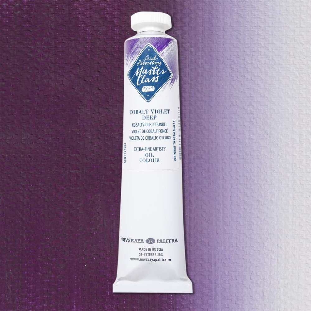 Master class-olej 603 Cobalt Violet Deep