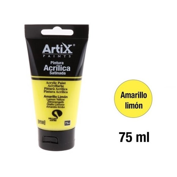 Lemon yellow - citronová žlutá - akryl Artix