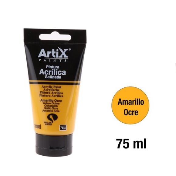 Ochre yellow - okrová žlutá - akryl Artix
