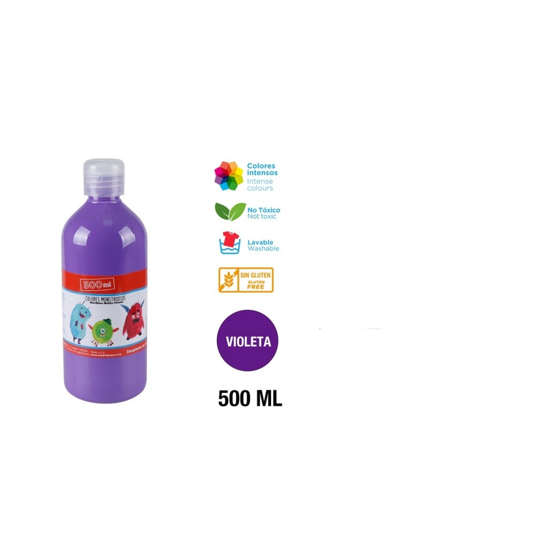 Tempera fialová 500 ml