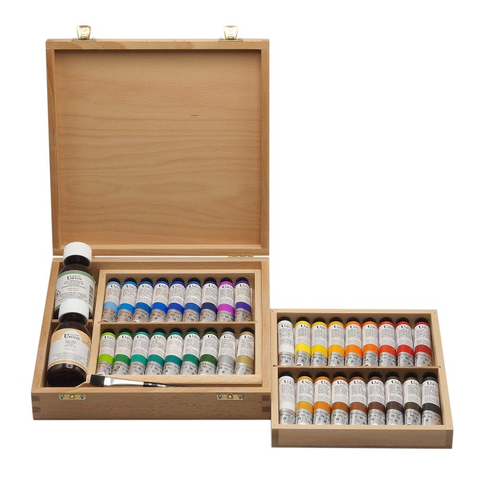 Umton Oil Color Set WALSH O-36 v dřevěné kazetě - Image 3