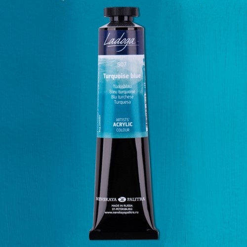 Turquoise blue 507 akryl-Ladoga 46 ml