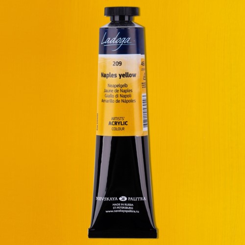 Naples yellow 209 akryl-Ladoga 46 ml