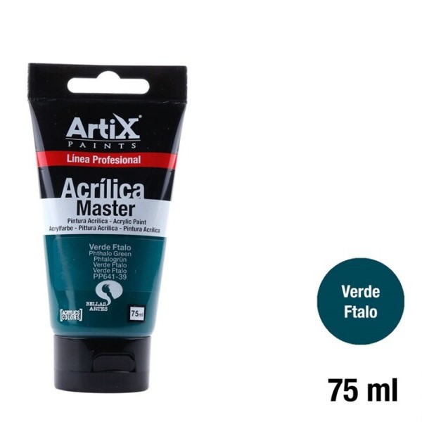 Verde Ftalo - Acrylic Master - 75 ml - Artix