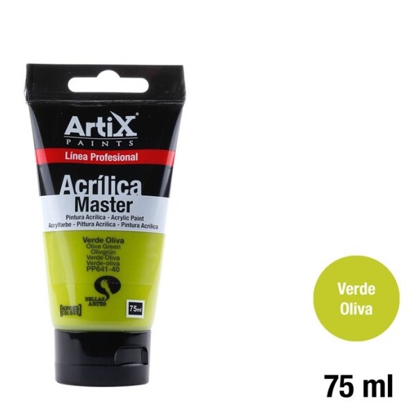 Verde Oliva - Acrylic Master - 75 ml - Artix