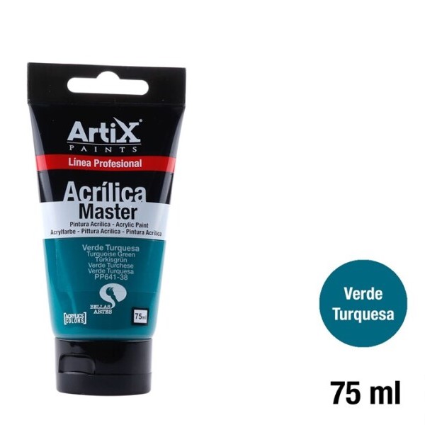 Verde Turquesa- Acrylic Master - 75 ml - Artix