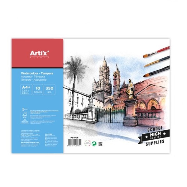 Univerzální papír pro různé techniky Artix 32,5x23/350 g/m2