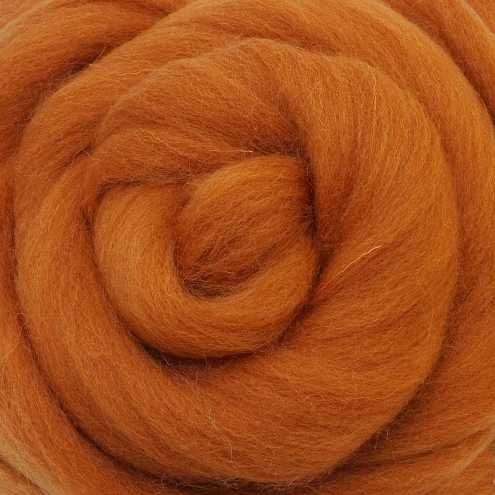 Ovčí vlna Merino česaná jemná 20 g hnědo-béžová 104