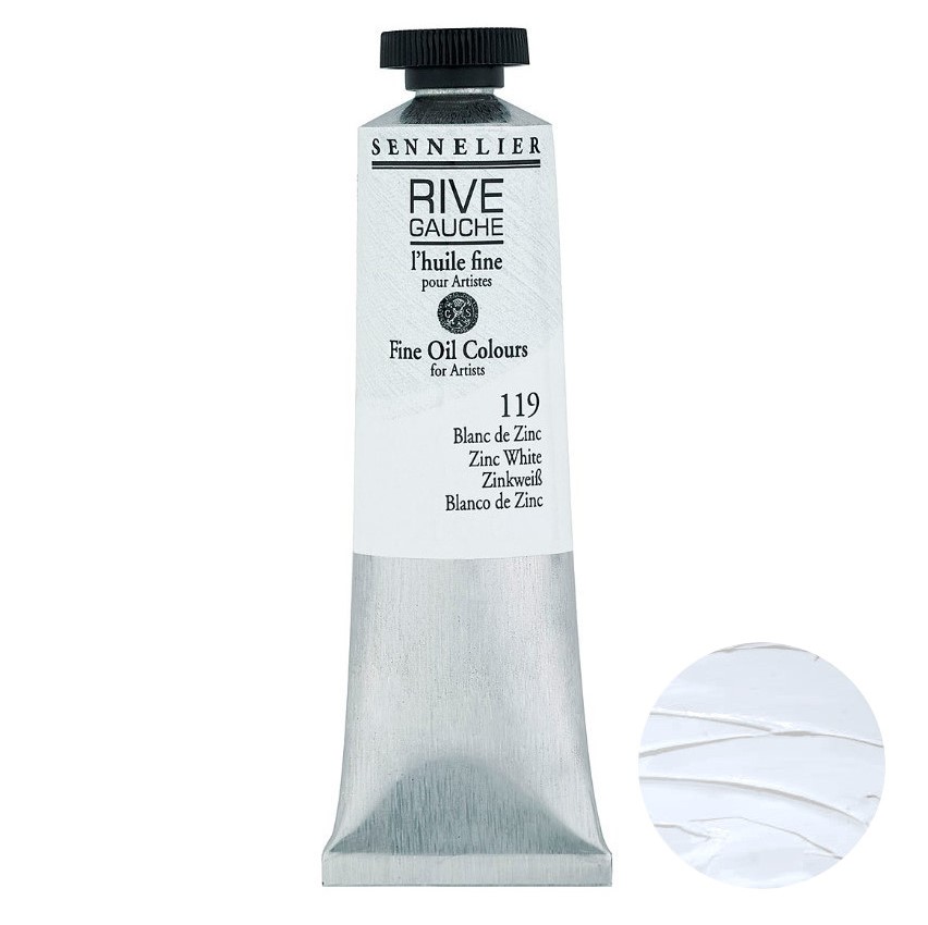 Sennelier Olej Rive Gauche 40 ml 119 Zinc White