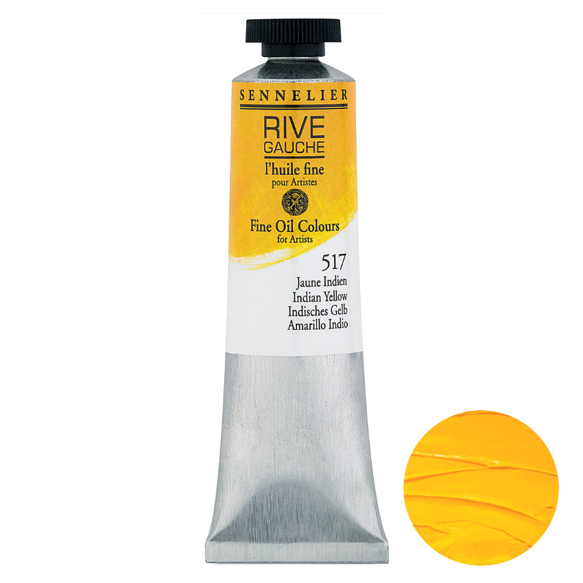 Sennelier Olej Rive Gauche 40 ml 517 Indian Yellow