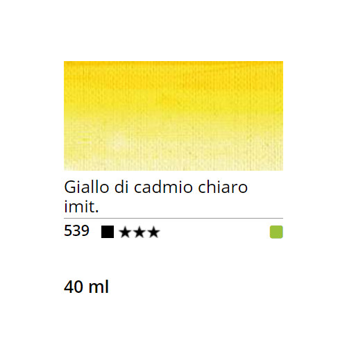 Sennelier Olej Rive Gauche 40 ml 539 Cadmium Yellow Light Hue - Image 2