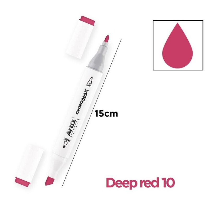 Alkoholový marker Artix Chromax Deep Red 10