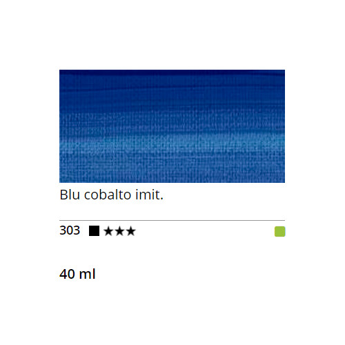 Sennelier Olej Rive Gauche 40 ml 303 Cobalt Blue Hue - Image 2