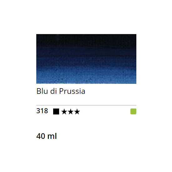 Sennelier Olej Rive Gauche 40 ml 318 Prussian Blue - Image 2
