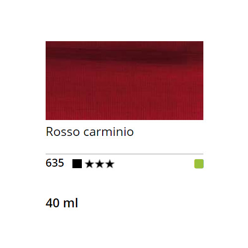 Sennelier Olej Rive Gauche 40 ml 635 Carmine Red - Image 2