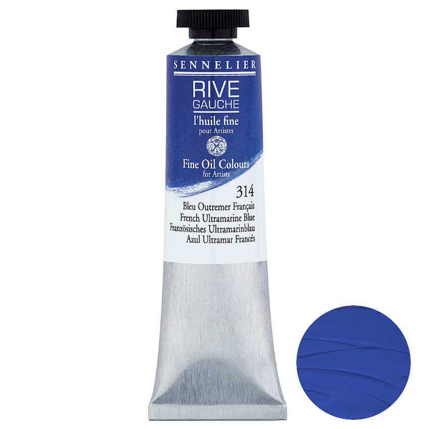 Sennelier Olej Rive Gauche 40 ml 314 French Ultramarine Blue