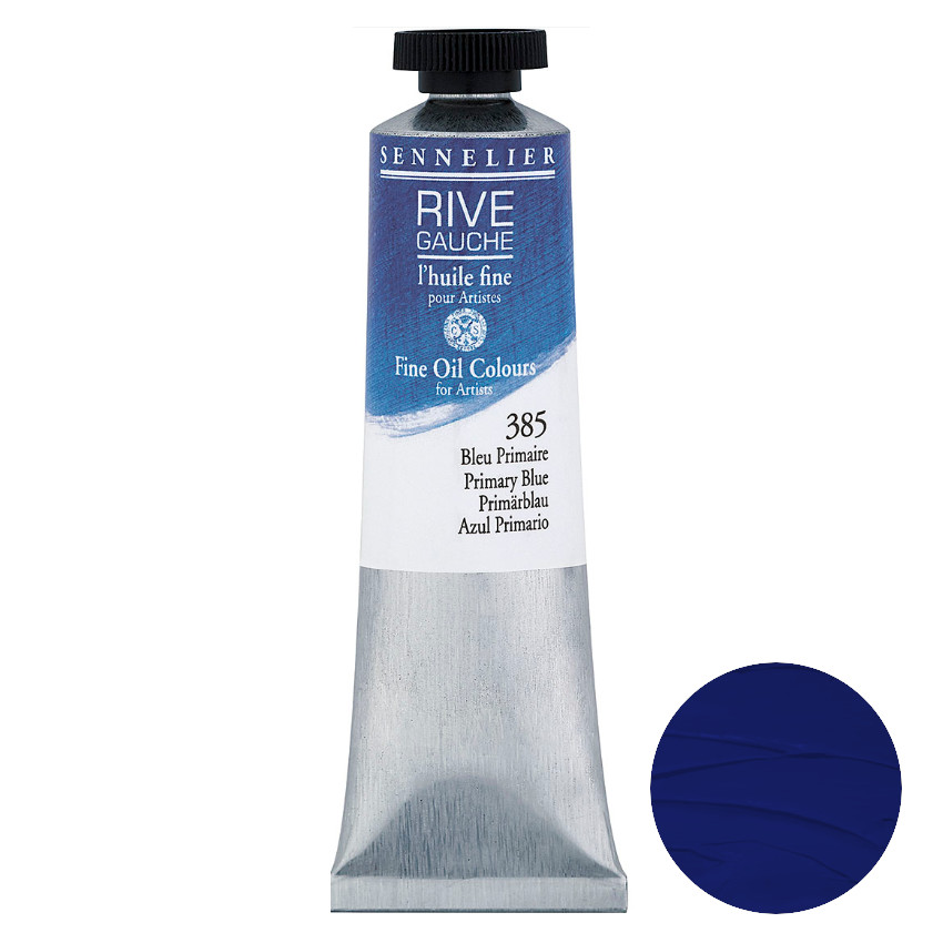 Sennelier Olej Rive Gauche 40 ml 385 Primary Blue