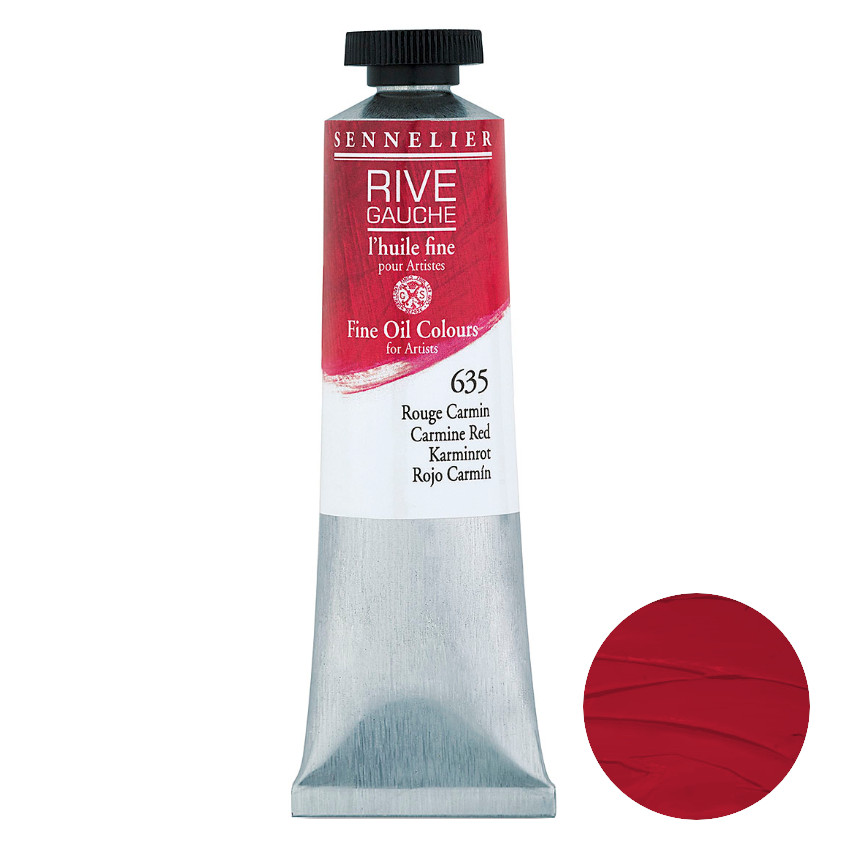 Sennelier Olej Rive Gauche 40 ml 635 Carmine Red