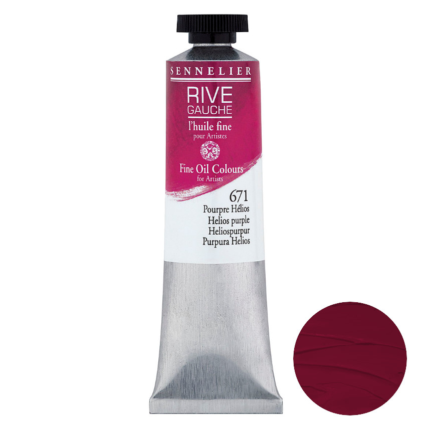 Sennelier Olej Rive Gauche 40 ml 671 Helios Purple