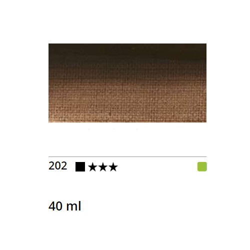 Sennelier Olej Rive Gauche 40 ml 202 Burnt Umber - Image 2