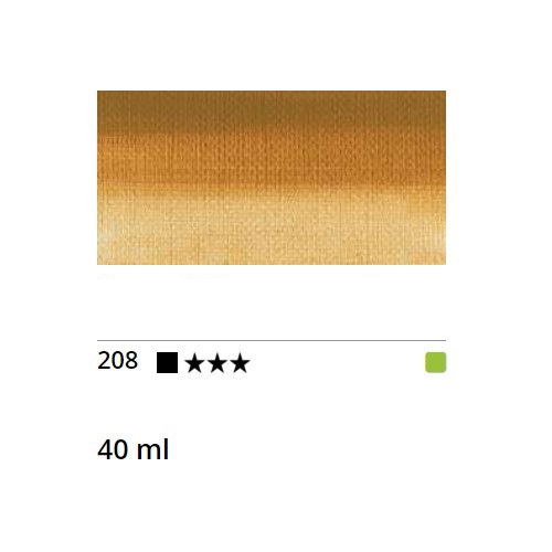 Sennelier Olej Rive Gauche 40 ml 208 Raw Sienna - Image 2