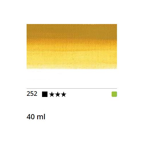 Sennelier Olej Rive Gauche 40 ml 252 Yellow Ochre - Image 2