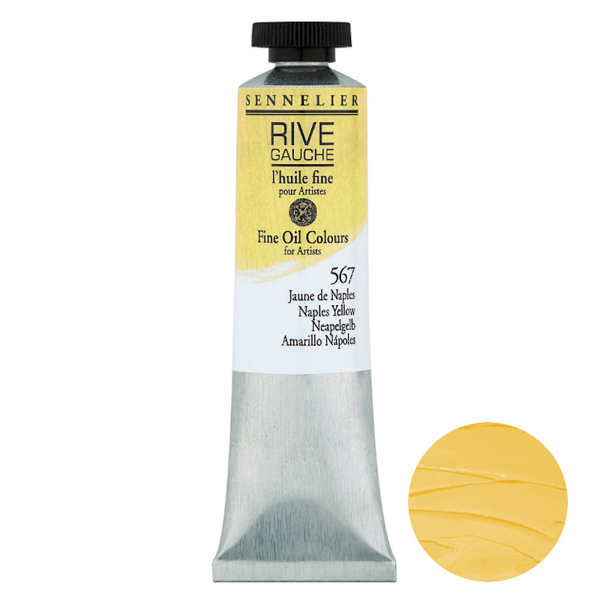 Sennelier Olej Rive Gauche 40 ml 567 Naples Yellow